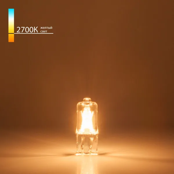 Лампа галогенная G4 35Вт 2700К (a023825) Elektrostandard