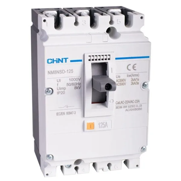 Выключатель-разъединитель NM8NSD-125 DC 3П (R) CHINT