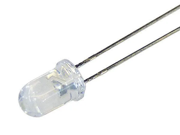 Светодиоды на ножке 0,06W 5V белый