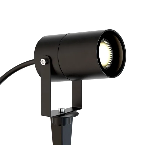 Ландшафтный светильник 1*GU10 20Вт Черный IP20 Scope O025FL-01B Outdoor Maytoni — фото 2