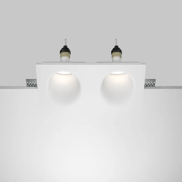 Встраиваемый светильник 2*GU10 12Вт Белый IP20 Downlight DL002-WW-02-W Technical Maytoni — фото 4