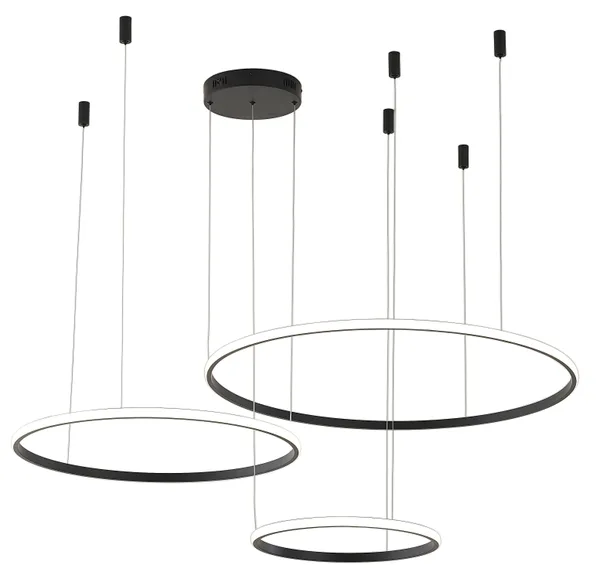 Светильник подвесной RINGOLIGHT ZRS.33321.75F 75Вт 4000K IP20 Антрацит Zortes