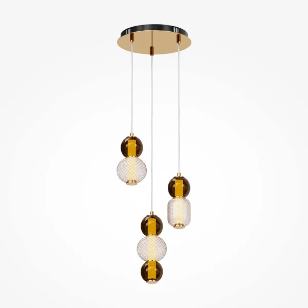 Подвесной светильник LED 33Вт Золото IP20 Drop MOD273PL-L33G3K Maytoni — фото 4