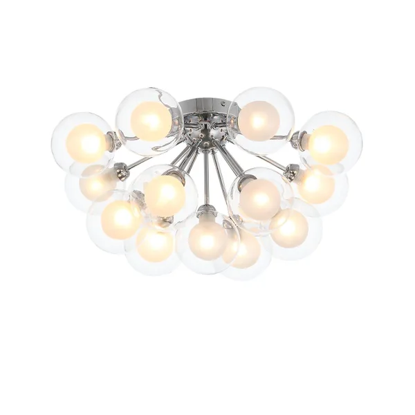 Люстра потолочная Хром/Прозрачный, Белый G9 15*5Вт SL431.102.15 ST LUCE