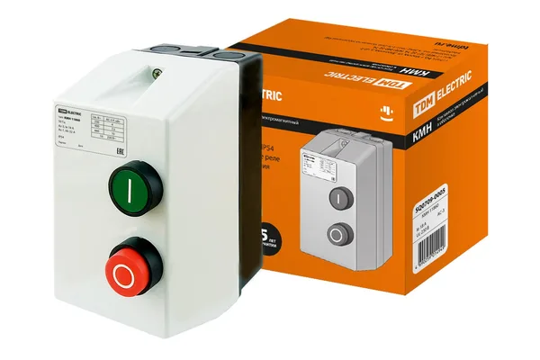 Контактор КМН11860 18А в оболочке Ue=220В/АС3 IP54 TDM