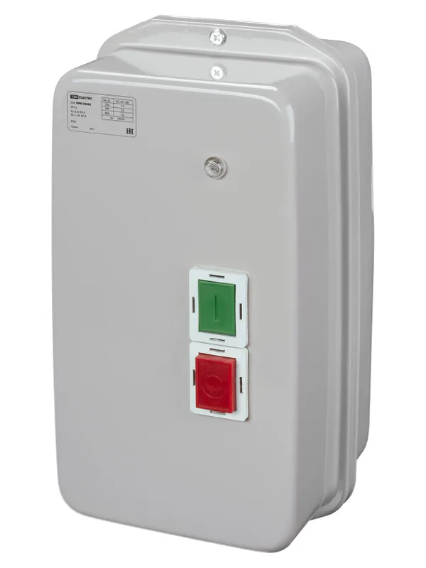 Контактор КМН35062 50А в оболочке с индикатором Ue=220В/АС3 IP54 TDM — фото 7