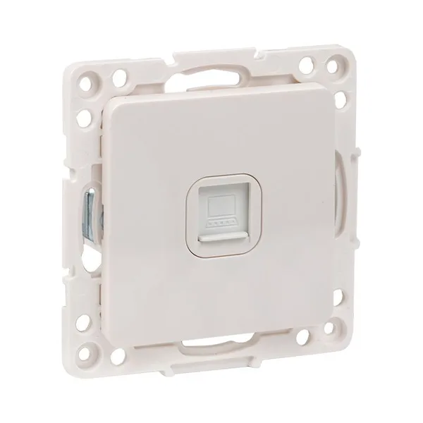 Стокгольм Механизм Розетки RJ-45 1-местной белый EKF — фото 2