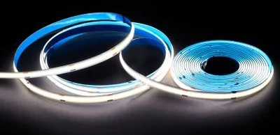 Лента св/д COB 12V 12W 3000К 384led на метр IP44 белый/теплый Giant4 — фото 2