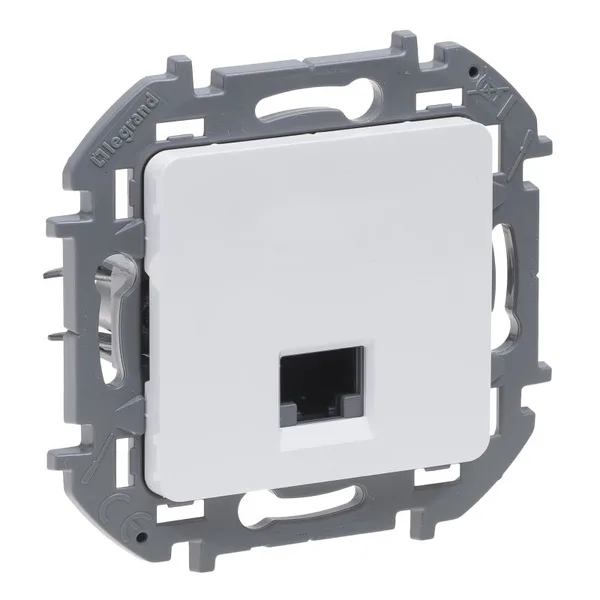 INSPIRIA Механизм розетки СУ RJ45 кат. 5е . белый IP20 Legrand IEK