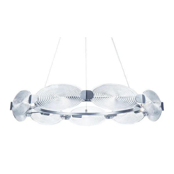 Подвесной светильник 9*E14 40Вт Серебро IP20 Houston MOD022PL-09S Maytoni — фото 3