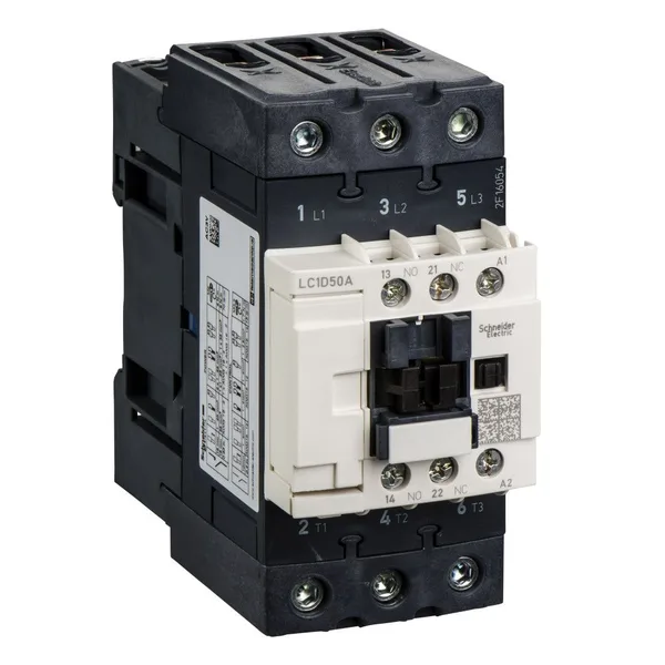 Пускатель магнитный 50А катушка управления 220В АС 1НО+1НЗ LC1D Systeme Electric (Schneider Electric)