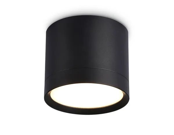 Накладной точечный светильник GX53 TN5351 BK черный GX53 D82*70 Ambrella Light