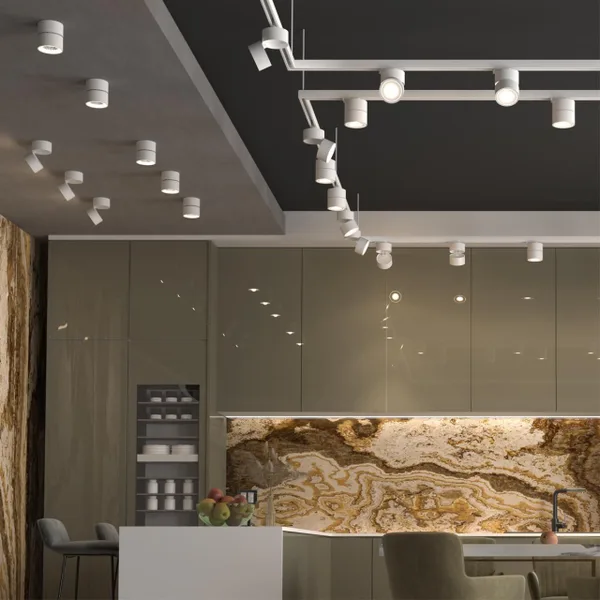 Св-к накл.св/д IP20 LED 25W 4000K 2200Лм 100-265V GRODA белый NOVOTECH — фото 2