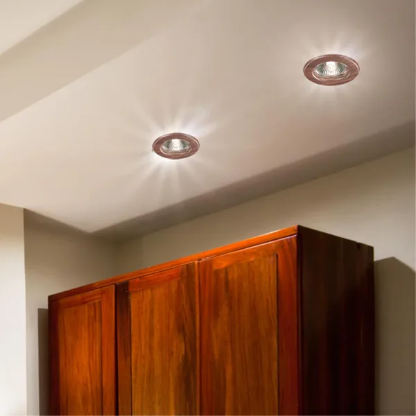 Встр.НП св-к IP20 GX5.3 50W 12V WOOD красное дерево B NOVOTECH — фото 2