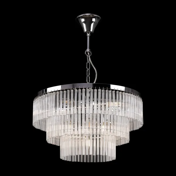 Подвесной светильник 9*E14 40Вт Хром IP20 Colonne MOD093PL-09CH Maytoni — фото 4