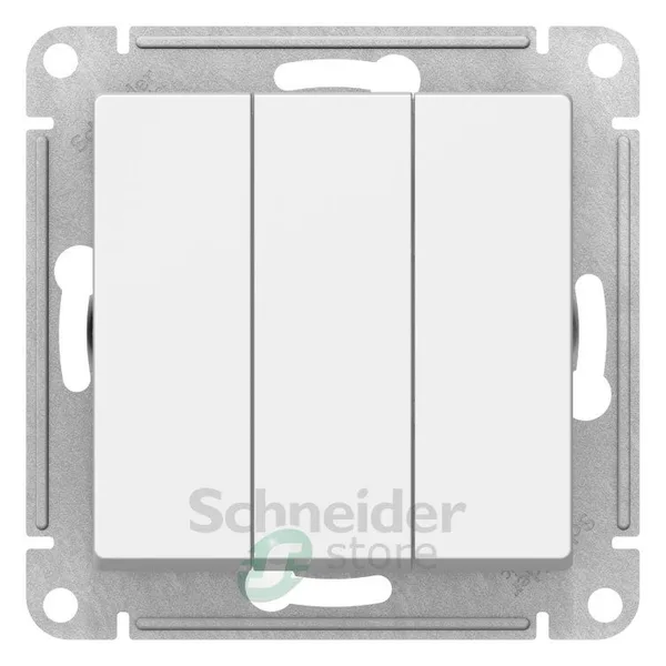 ATLASDESIGN Механизм выключателя СУ 3-кл 10А бежевый IP20 Schneider Electric Systeme Electric (Schneider Electric) — фото 2