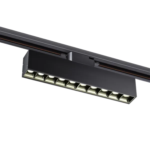 Св-к трековый однофазный IP20 LED 4000K 16W 220V ITER черный B NOVOTECH — фото 2