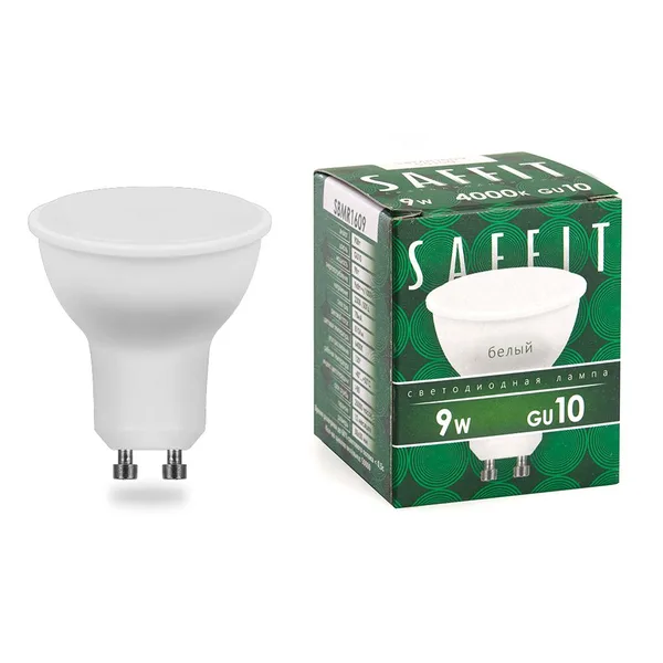 Лампа светодиодная SAFFIT SBMR1609 MR16 GU10 9W 4000K Feron