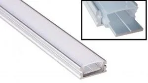 Профиль PAL1808 влагозащищенный (2м) с матовым рассеивателем IP65 Jazzway