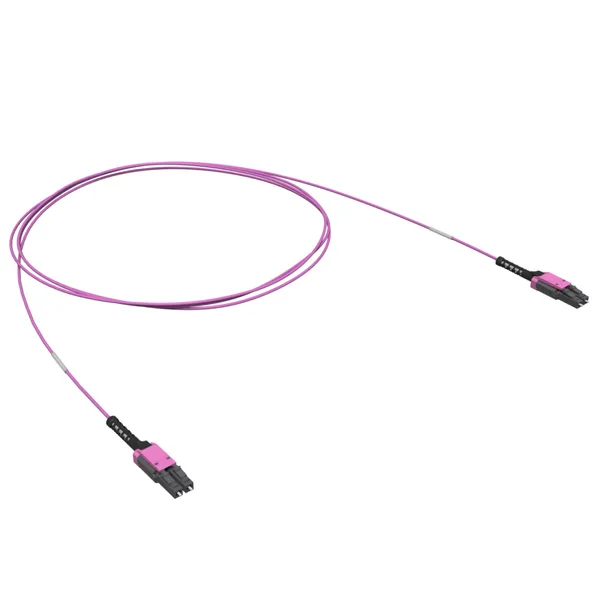 Патчкорд 2ОВ 50/125 OM4, LC Duplex Uniboot/LC Duplex Uniboot, 5м DKC