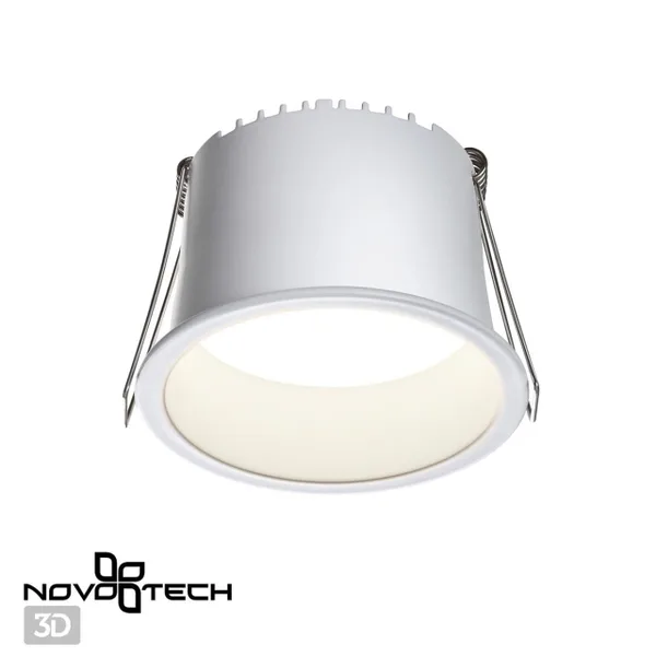 Св-к встр.св/д IP20 LED 4000К 9W 220V TRAN белый NOVOTECH — фото 3