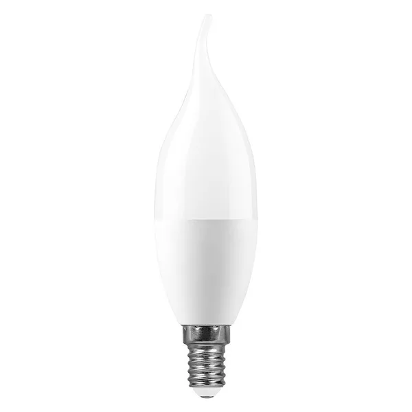 Лампа светодиодная Feron LB-770 Свеча на ветру E14 11W 6400K — фото 3