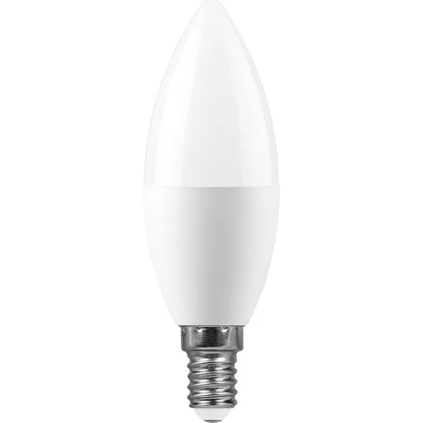 Лампа светодиодная Feron LB-970 Свеча E14 13W 6400K — фото 3