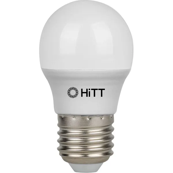 Лампа светодиодная HiTT-PL-G45-9-230-E27-6500, 1010045, E27, 6500 К General — фото 2