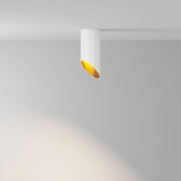 Потолочный светильник 1*GU10 12Вт Белый с Золотом IP20 Ceiling & Wall C044CL-01-15GU10-W Technical Maytoni — фото 3