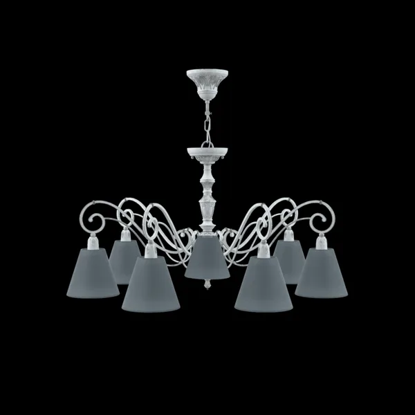 Люстра 7*E14 40Вт Серый IP20 Classic 18 E3-07-G-LMP-O-22 Maytoni — фото 4