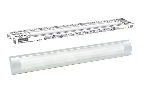 Светодиодный светильник LED ДПО 3017 3600 лм 2х18 Вт, 6500К Народный TDM