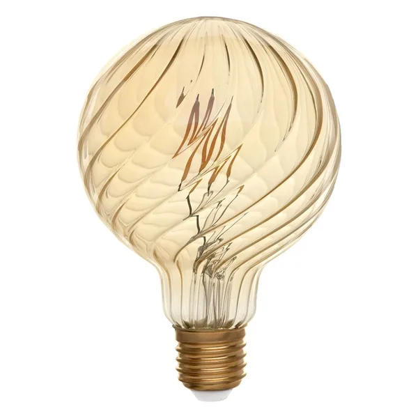 Филаментная светодиодная лампа GLDEN-G95S-GW-8-230-E27-2700 Золотая General