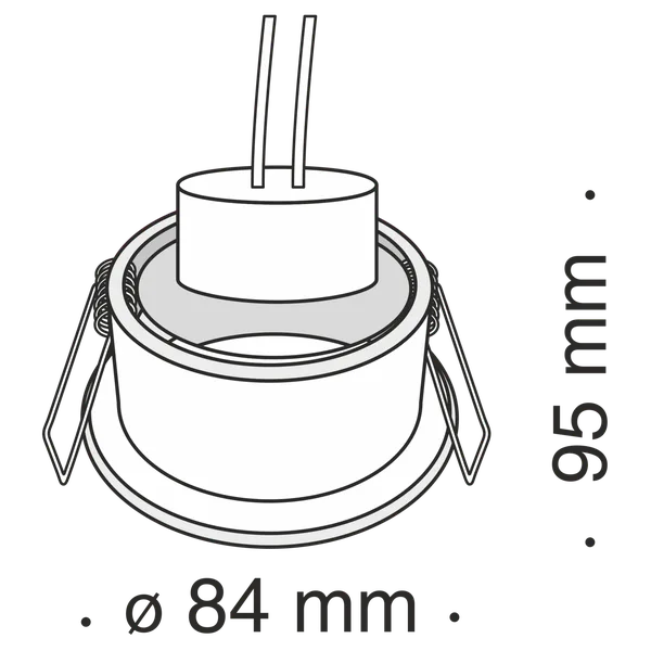 Встраиваемый светильник 1*GU10 50Вт Никель IP20 Metal Modern DL010-3-01-N Technical Maytoni — фото 2