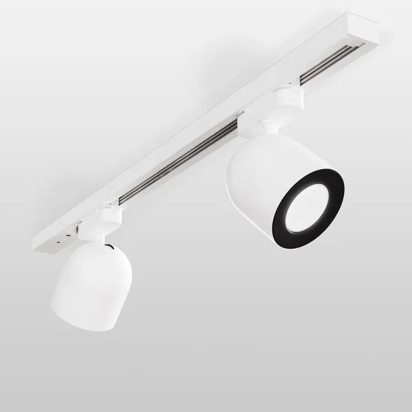 Трековый светильник для однофазного шинопровода 1*GU10 белый IP20 Ogma (a047371) Elektrostandard — фото 3