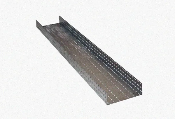 Лоток перфорированный ЛМ 150х150х2000 УТ1,5, оцинкованный лист S1,0 Курганский ЗЭМИ