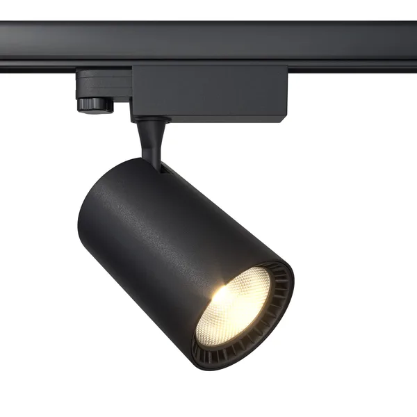 Трековый светильник LED 20Вт Черный IP20 Three phase track system Trinity TR029-3-20W4K-M-B Technical Maytoni
