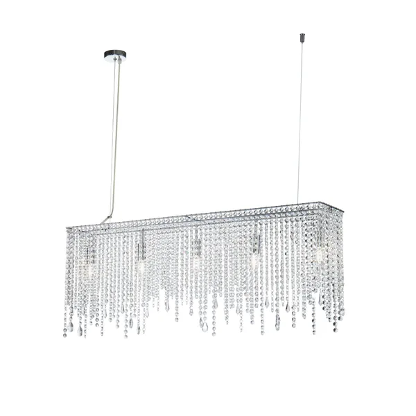 Подвесной светильник 5*E14 60Вт Хром IP20 Empress DIA002PL-05CH Maytoni