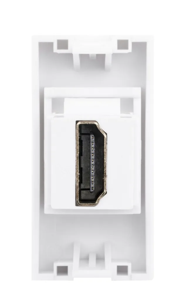 Donel Розетка HDMI, 1мод., бел. (22.5х45мм) — фото 3