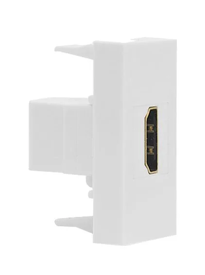 Donel Розетка HDMI, 1мод., бел. (22.5х45мм) — фото 2