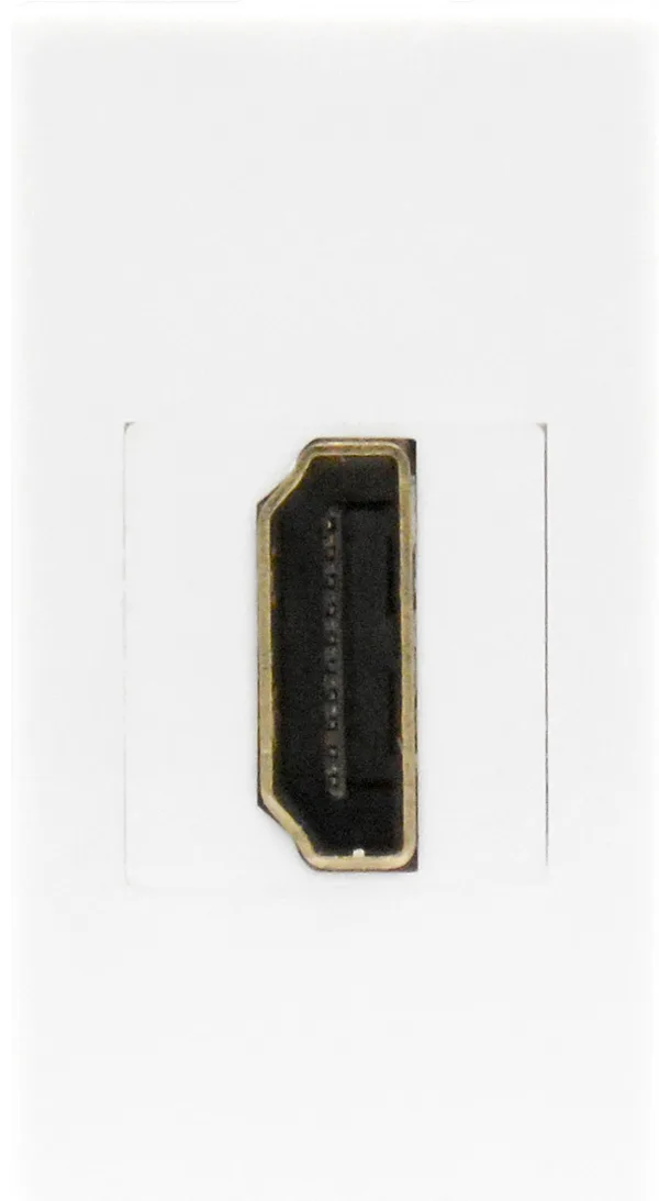 Donel Розетка HDMI, 1мод., бел. (22.5х45мм)