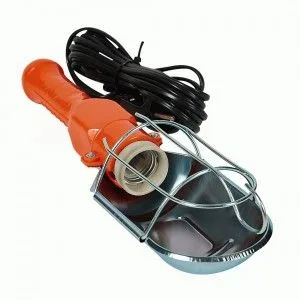 Светильник переносной под лампу Е27, 60W IP20 100x340x100 шнур 10м Uniel
