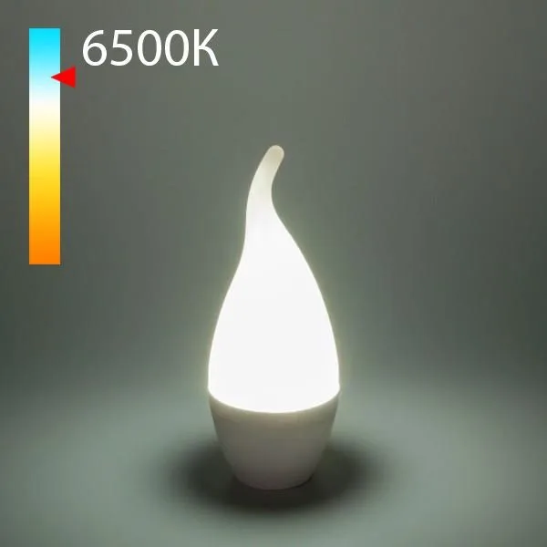 Светодиодная лампа "Свеча на ветру" E14 8Вт 6500К (a050354) Elektrostandard