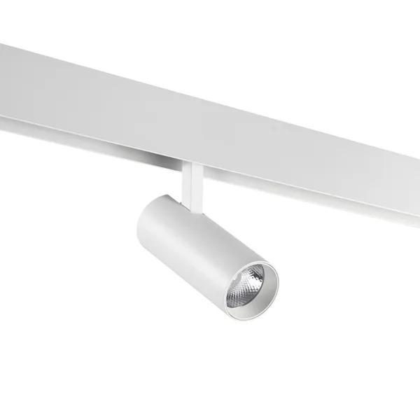 Трековый св-к димм.с ДУ,со сменой цв.темп.IP20 LED 3000~6500К 12W 48V белый FLUM E NOVOTECH — фото 3