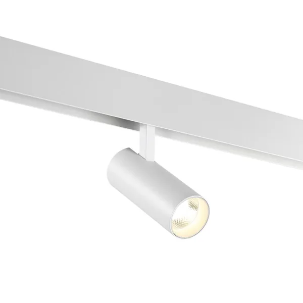 Трековый св-к димм.с ДУ,со сменой цв.темп.IP20 LED 3000~6500К 12W 48V белый FLUM E NOVOTECH — фото 2