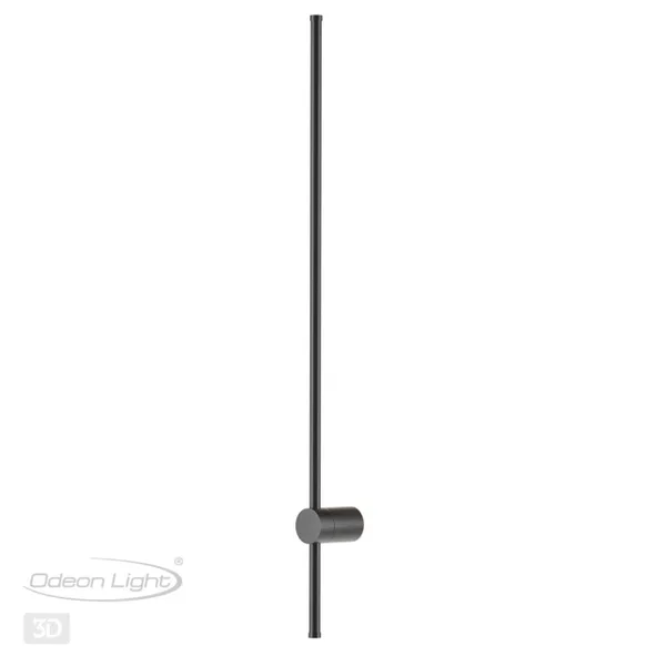 Настенный св-к IP20 LED 18W 849Лм 3000K FILLINI чёрный ODEON LIGHT — фото 4