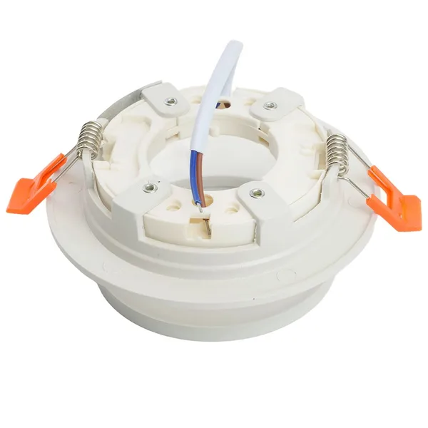 Светильник потолочный встраиваемый, 15W 230V GX53, белый, круг, без лампы, DL500 Feron — фото 2