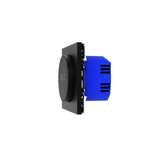 Терморегулятор электронный Voltum S70 с индикацией и датчиком, для теплого пола, (черный матовый) — фото 14