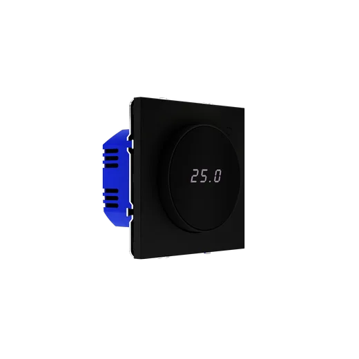 Терморегулятор электронный Voltum S70 с индикацией и датчиком, для теплого пола, (черный матовый) — фото 20