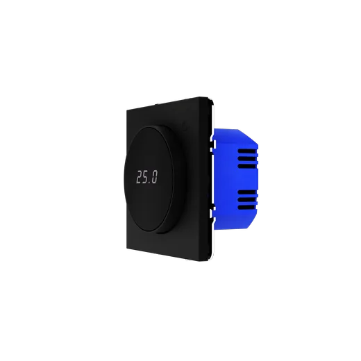 Терморегулятор электронный Voltum S70 с индикацией и датчиком, для теплого пола, (черный матовый) — фото 15