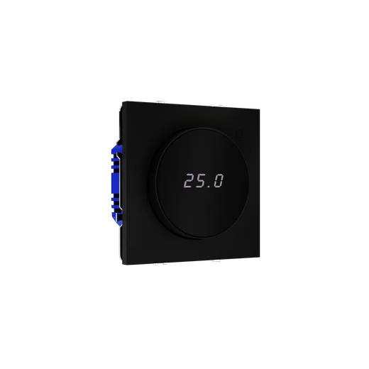 Терморегулятор электронный Voltum S70 с индикацией и датчиком, для теплого пола, (черный матовый) — фото 19